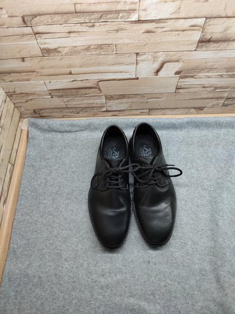 Rieker 40 - pánske kožené čierne topánky, rieker,40