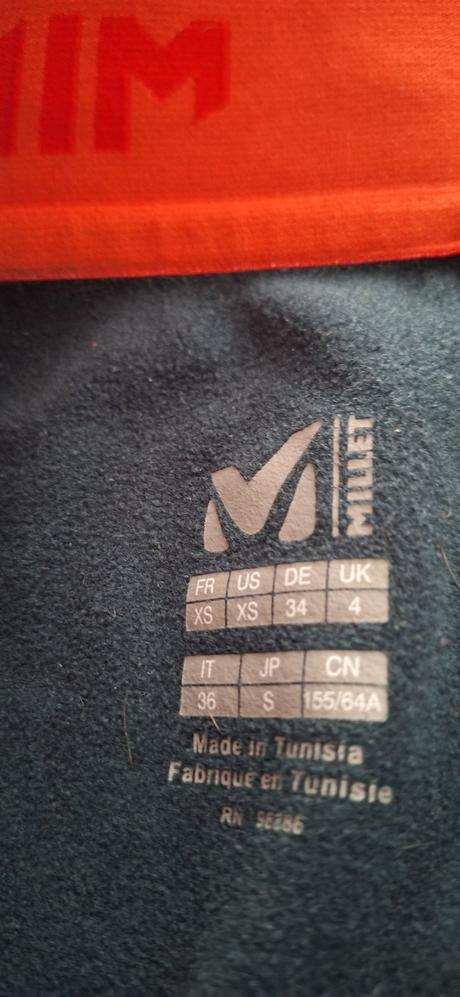 Millet skialp turisticke trekove nohavice  xs/s, xs