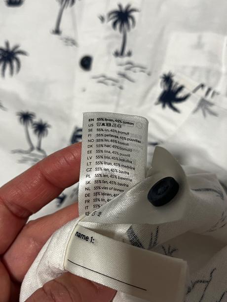 Ľanova košeľa lindex 146/152, lindex,146