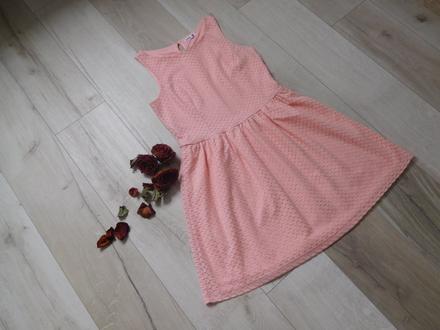 Marhuľkové dámske šaty letné-l,, l