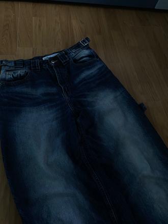 Baggy nohavice, bershka,36