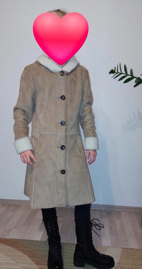 Dievčenský elegantný kabát. crash one., crashone,164