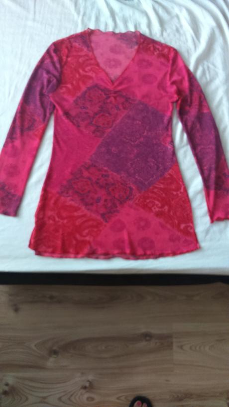 Lahučká tunika v ružovej farbe., m