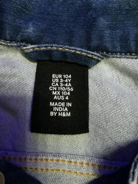 Riflova bunda, h&m,104
