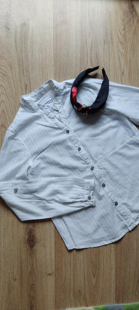 Biela, jemnučká košieľka, terranova,140