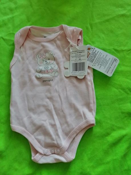 Primigino body 2ks , 1-2m, 56, primigi,56