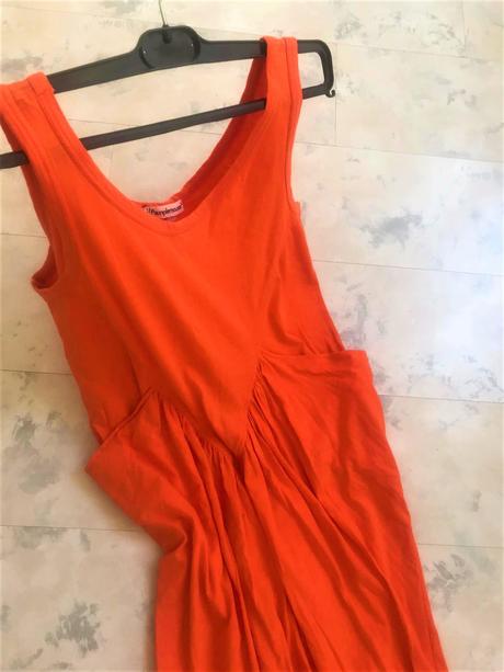 Bavlnené tričkové plážové šaty m/l, l