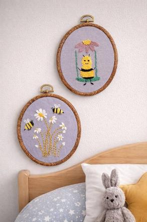 Rucne vyšívané obrazy do detskej izby, 