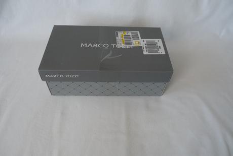 Modré sandále, marco tozzi,40