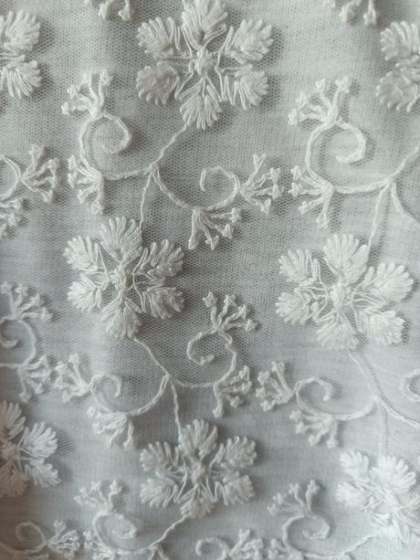 Mikina s čipkou 122/ 128, 128