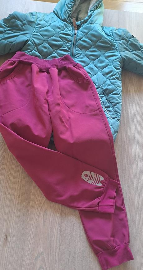 Prechodna bundicka+ softshelove nohavice, staccato,128