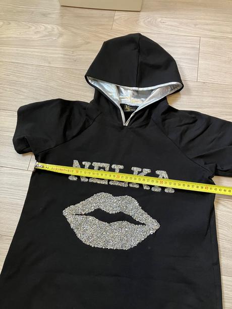 Saty pre nelku 10-13 rokov, original usite, cierne, 146