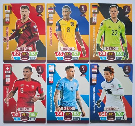 Futbalové karty fifa world cup qatar (r.2022),