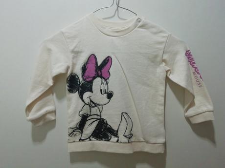 Mikina minnie mouse, h&m,86