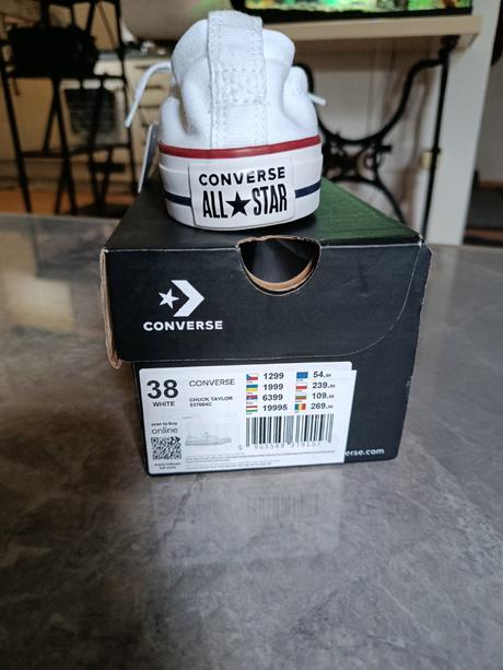 Nízke plátenky converse, converse,38