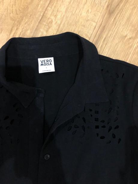 Bluzka s vyrezanym vzorom, vero moda,s