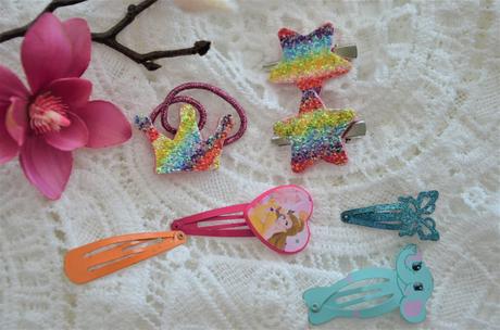 Sponky+gumičky do vlasov,