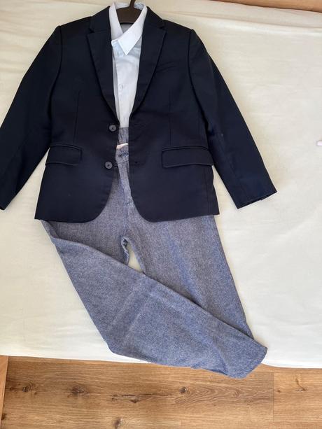 Sako plus nohavice, h&m,134