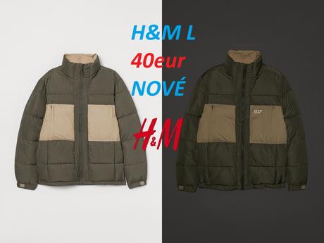 Zimná bunda hm, bombéra hm, h&m,l