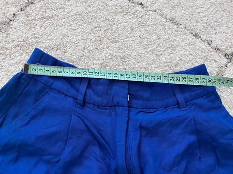 Ľanové šortky, h&m,36