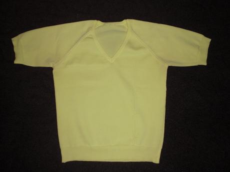 Retro žlté tričko m - ako nové, m