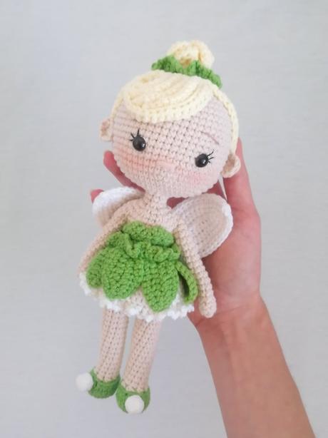 Háčkovaná bábika cililing, 