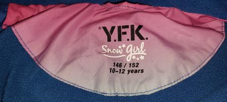 Lyziarska zimna bunda 146/152, 146