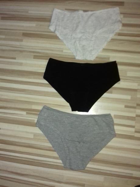 2x nenosene +3x malo nosene nohavičky, h&m,xs