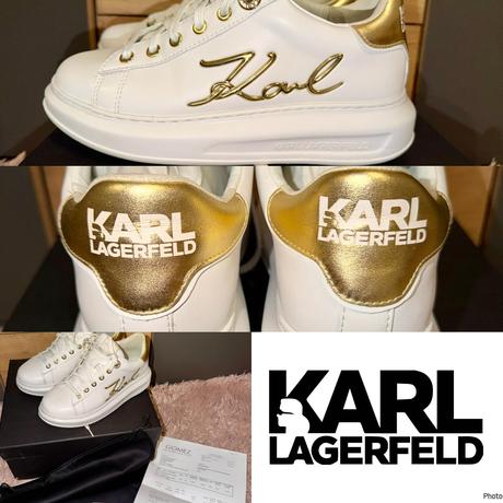 Karl lagerfeld signia lace kozene original tenisky, karl lagerfeld,38