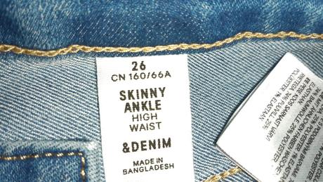 Dámske úzke skinny rifle velk. 26, 26