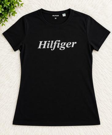 Nove hilfiger dýmske čierne tričko, tommy hilfiger,m