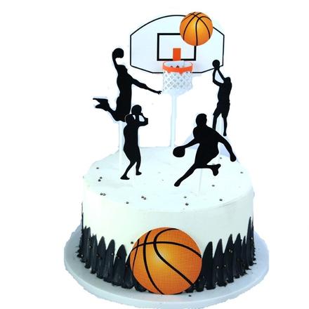 Tortový zápich basketbal hra - skladom, tz-161, 