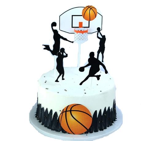 Tortový zápich basketbal hra - skladom, tz-161, 