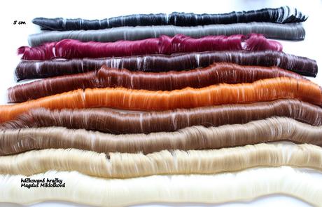 Vlasy pre handmade tvorbu,