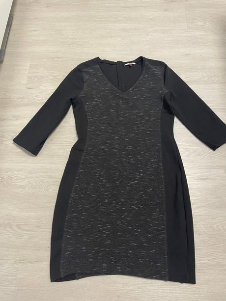 Teplé šaty veľ.l-xl, tommy hilfiger,l