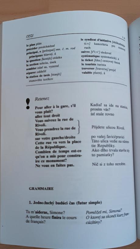 Francúzština pre samoukov, pravda,