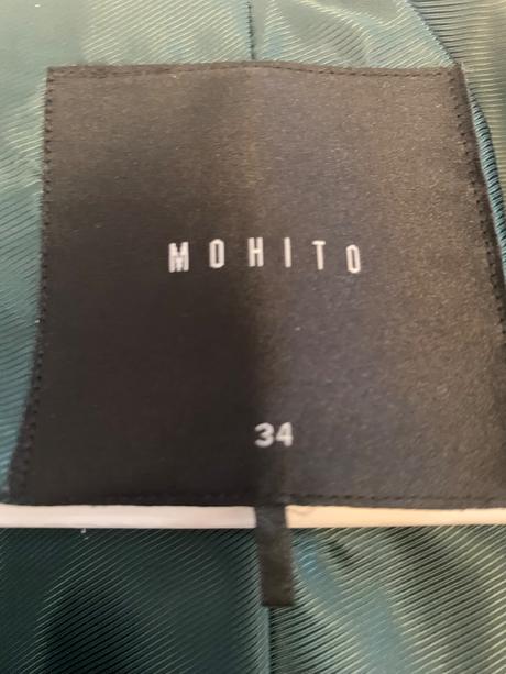 Nohavicový kostym, mohito,36