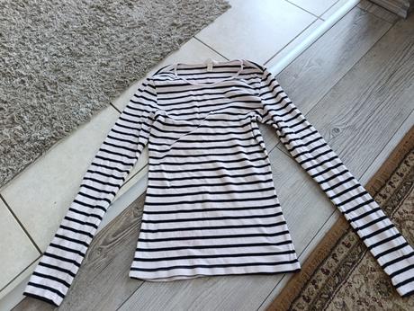 Tričko s dlhým rukávom, h&m,s