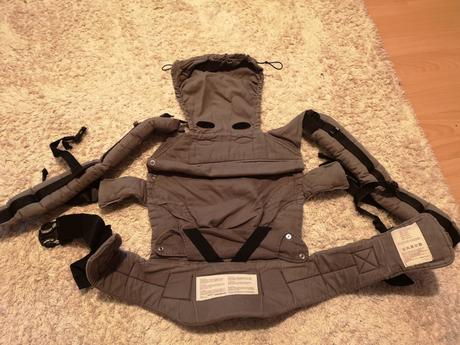 Nosič manduca first purecotton dark grey, manduca