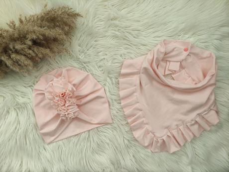 Turban,volánový nákrčník, 50 - 158