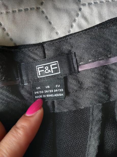 Pánske elegantné nohavice, f&f,34