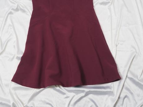 Kvalitné bordové šaty h&m, h&m,36