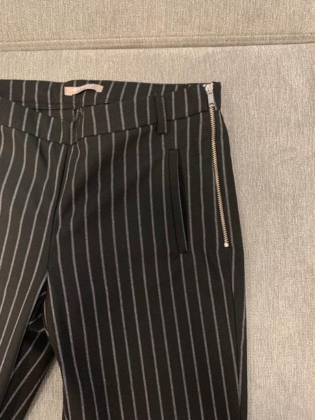 Orsay čierne nohavice na zips veľk.32, orsay,32
