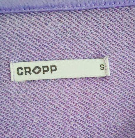 Crop mikina, s