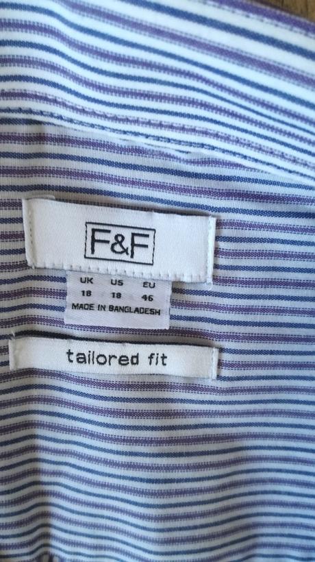 Krásna pánska košeľa, f&f,46