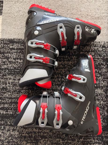 Lyze 150cm a lyziarky 26cm tecnopro, 150-159 cm