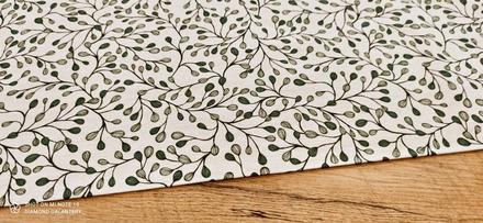 Bavlna režná -púčiky na režnom- cena za 10 centime,