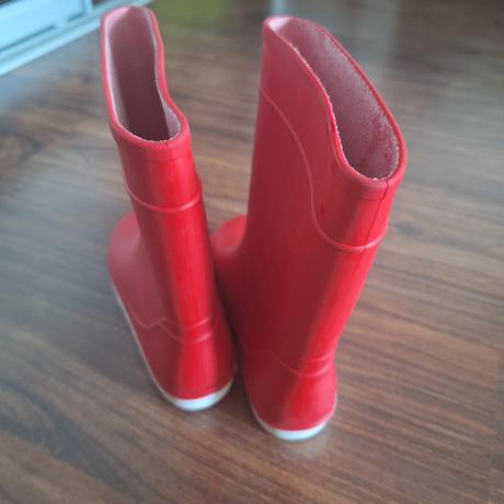 Červené gumáky lupillu 2x obuté, veľkosť 28/29, 28