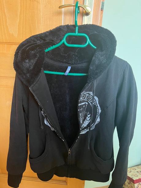 Mikina s kapucňou -140- zateplená, 140