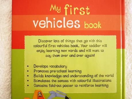 Anglická kniha my first vehicle book,